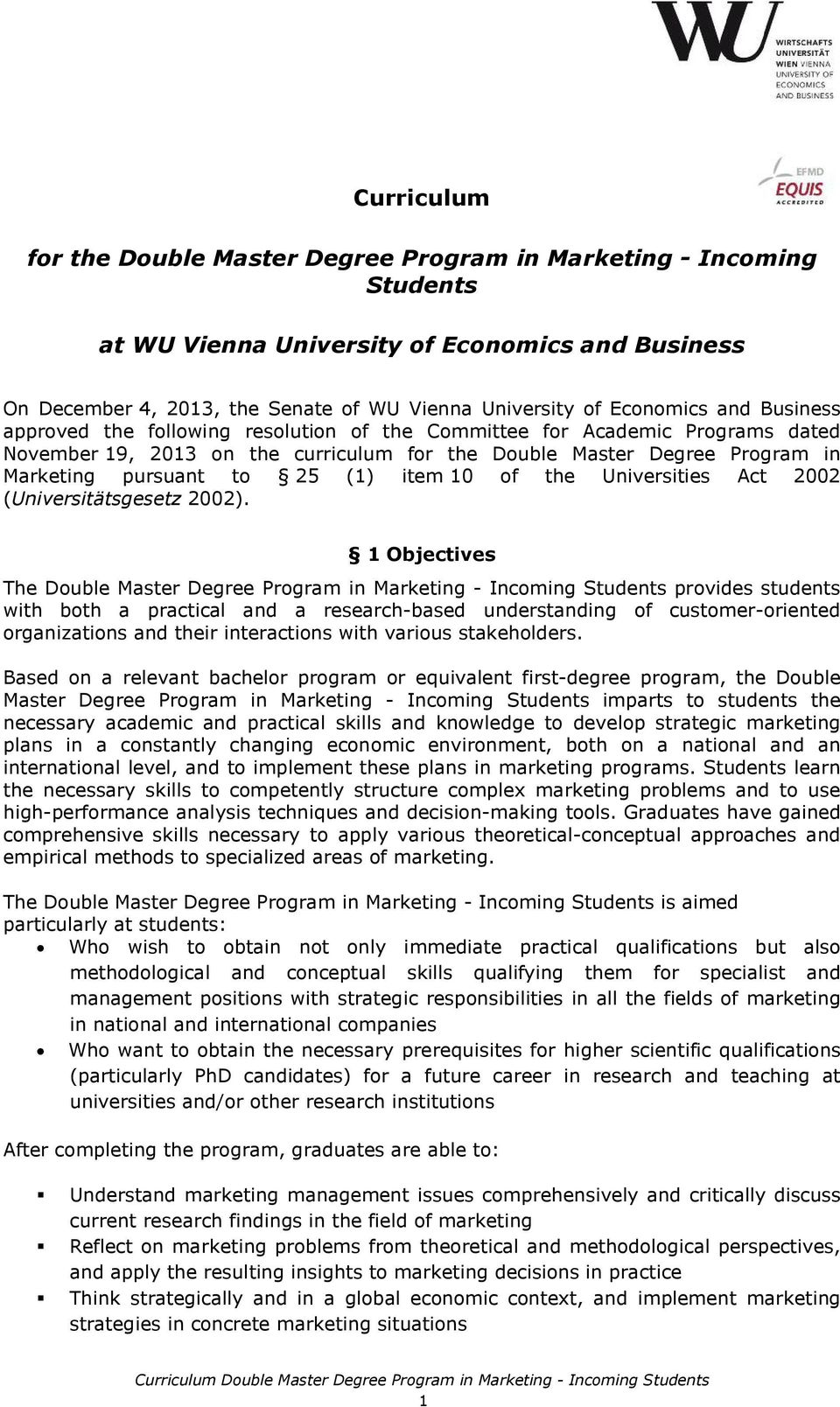 item 10 of the Universities Act 2002 (Universitätsgesetz 2002).