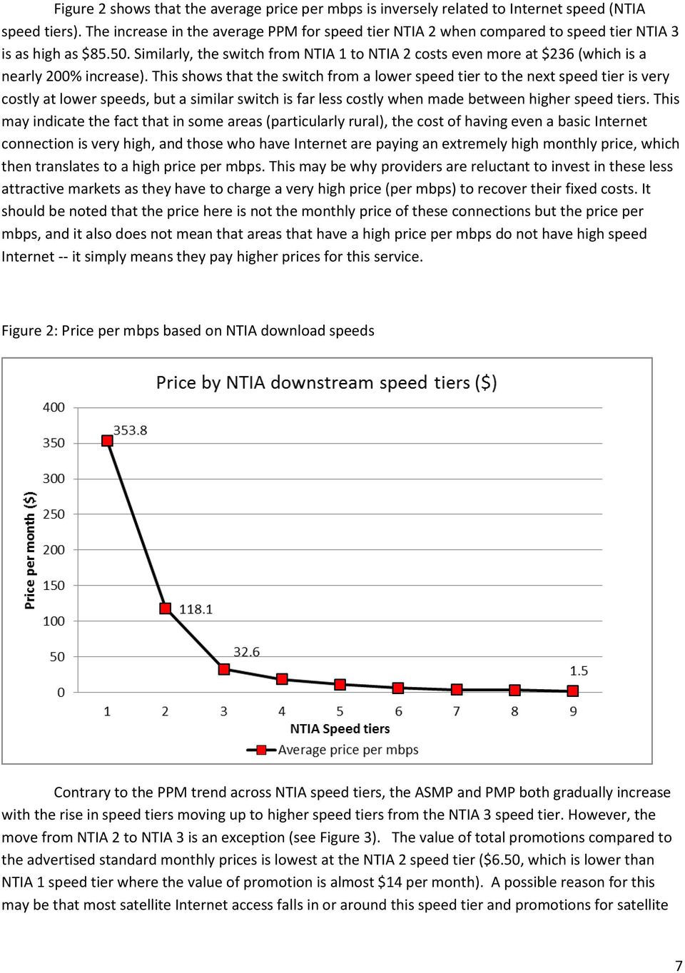 Similarly, the switch from NTIA 1 to NTIA 2 costs even more at $236 (which is a nearly 200% increase).