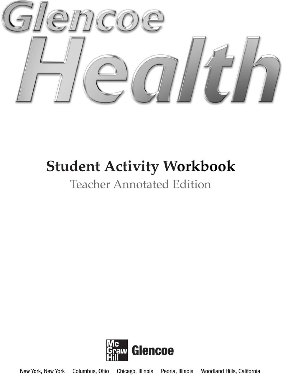 Student Activity Workbook Teacher Annotated Edition - Pdf Free Download