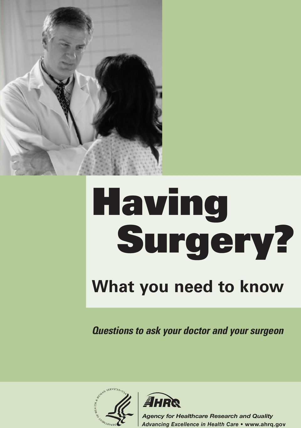 doctor and your surgeon Agency for