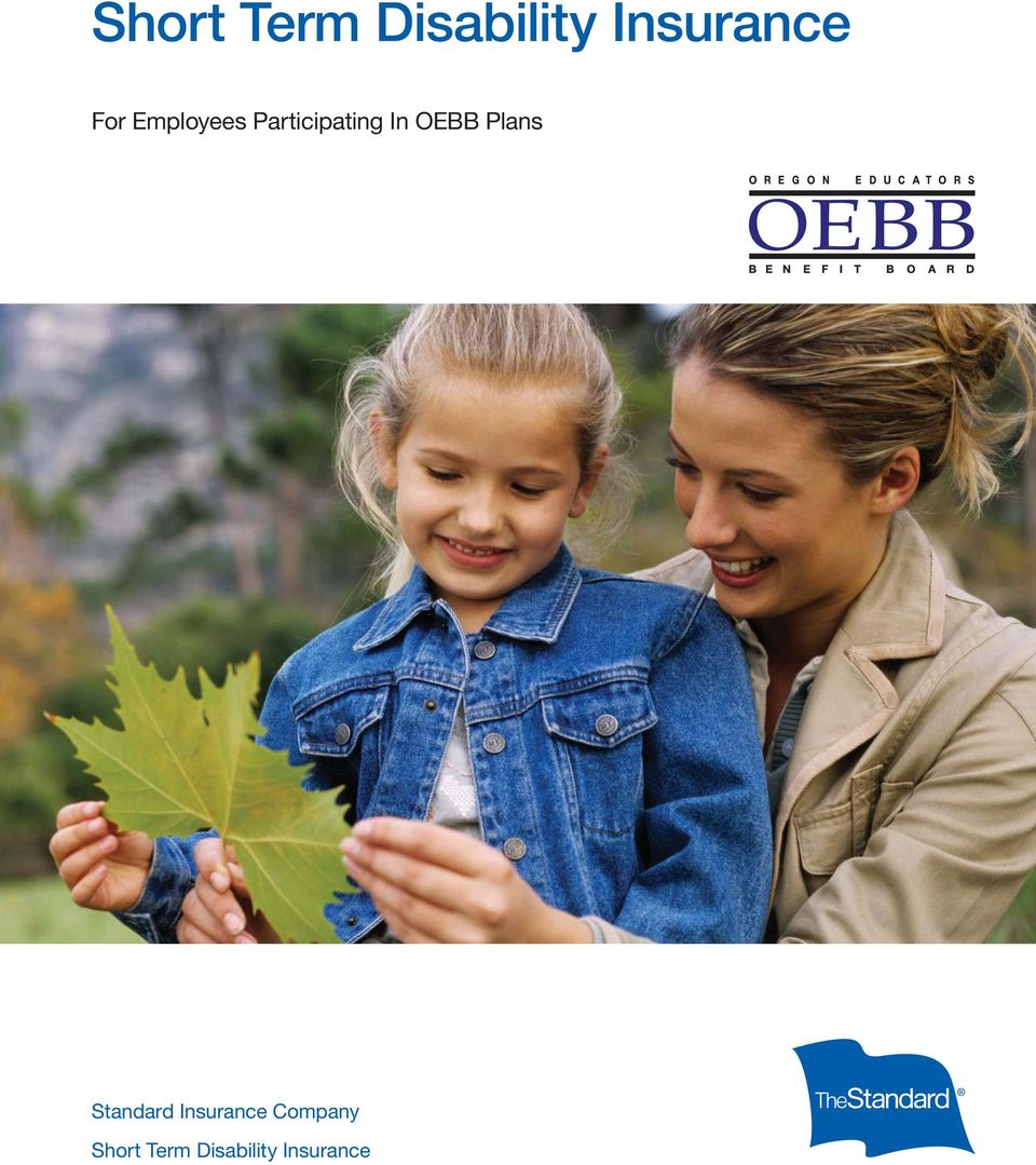 OEBB Plans Standard Insurance