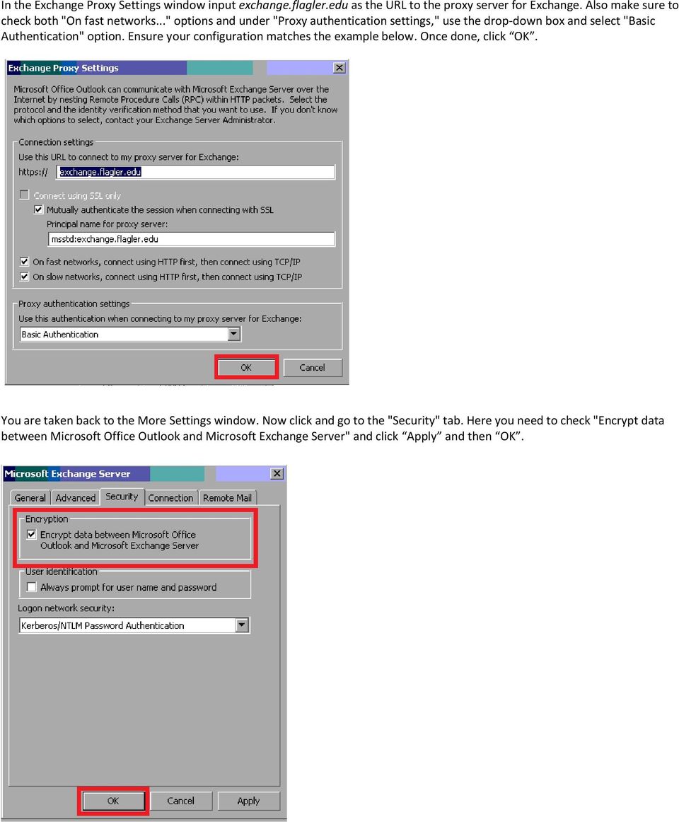 .." options and under "Proxy authentication settings," use the drop-down box and select "Basic Authentication" option.