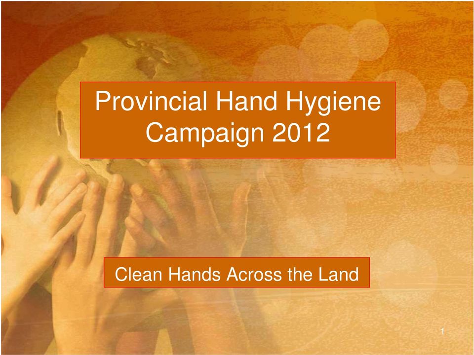 2012 Clean Hands