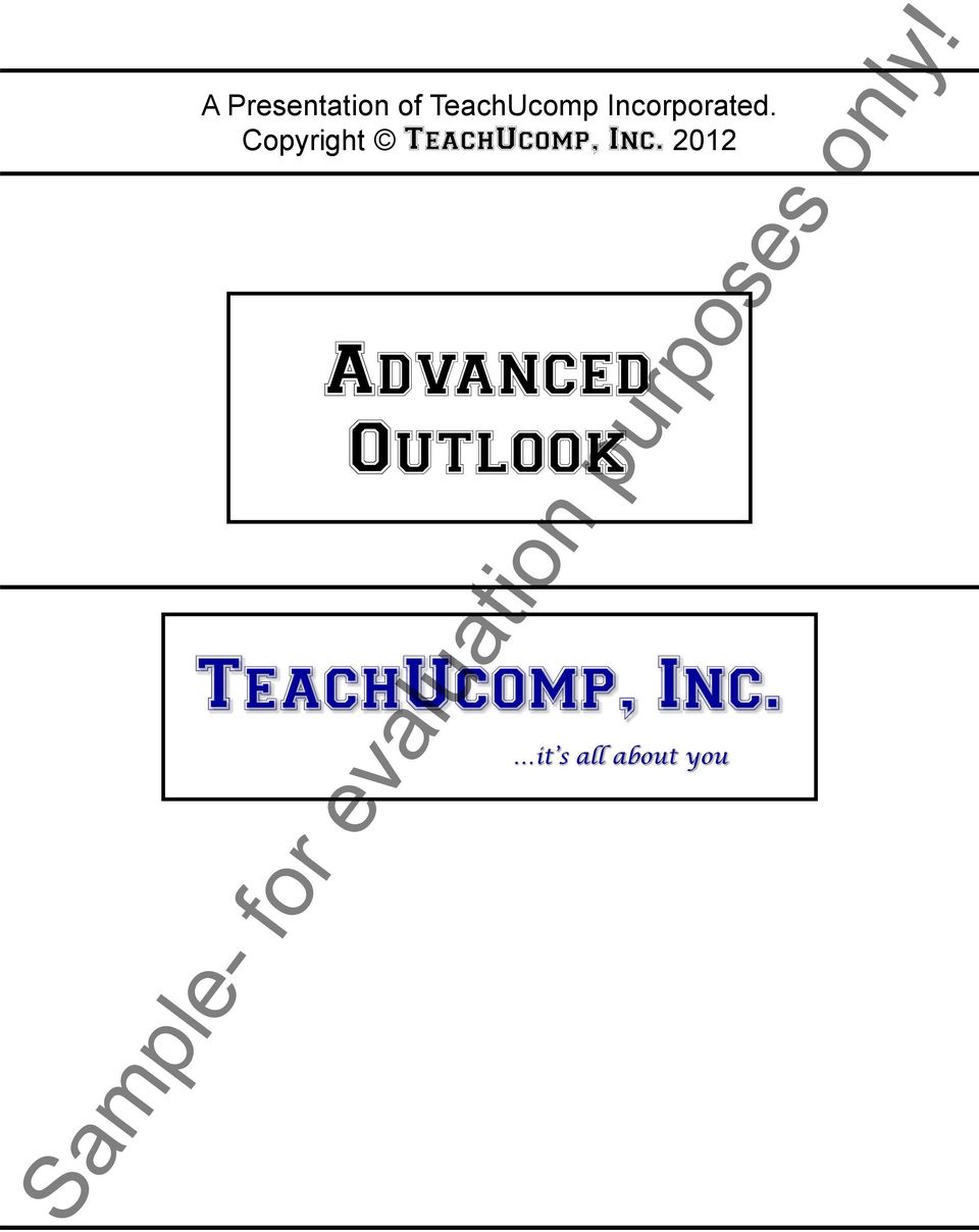 Copyright TeachUcomp, Inc.