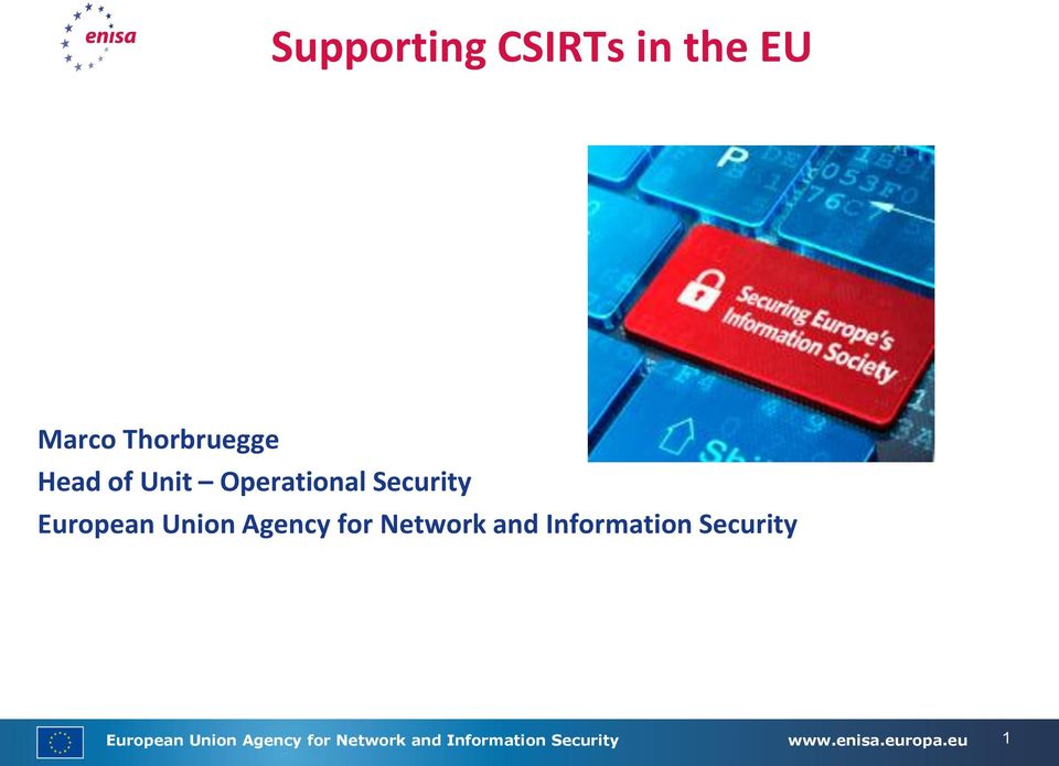 Information Security www.enisa.europa.