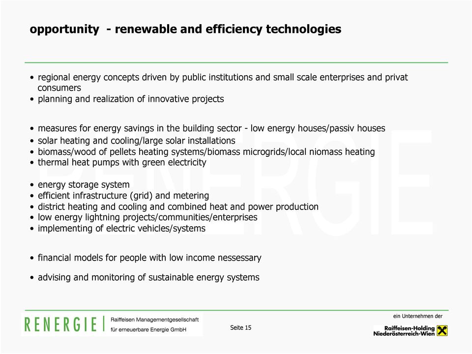 microgrids/local niomass heating thermal heat pumps with green electricity energy storage system efficient infrastructure (grid) and metering district heating and cooling and combined heat and power