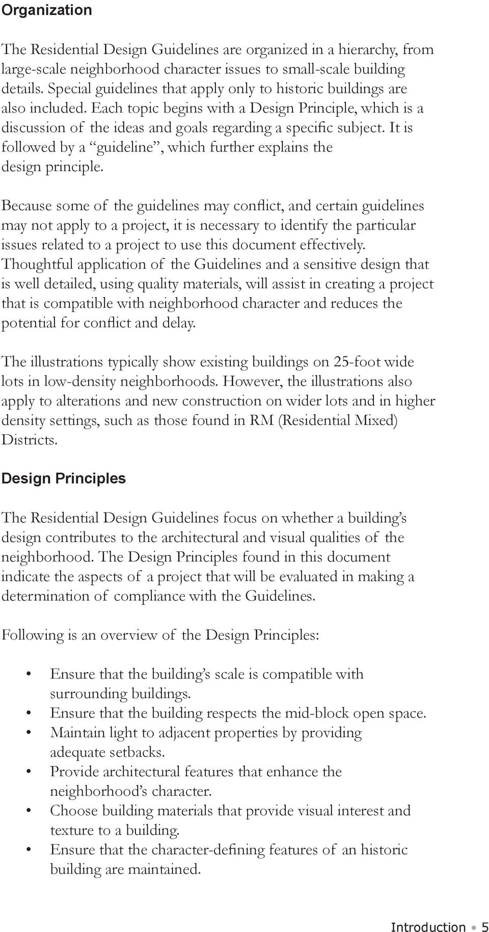 It is followed by a guideline, which further explains the design principle.