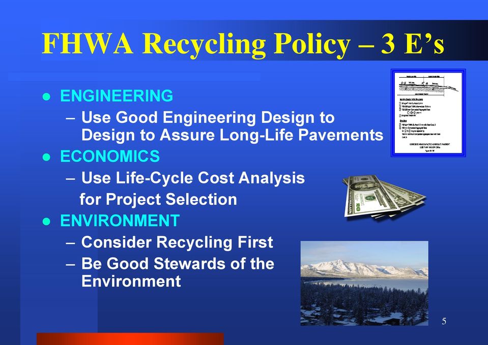 Life-Cycle Cost Analysis for Project Selection ENVIRONMENT