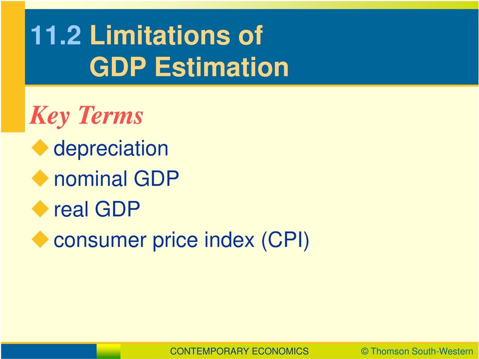 depreciation nominal GDP