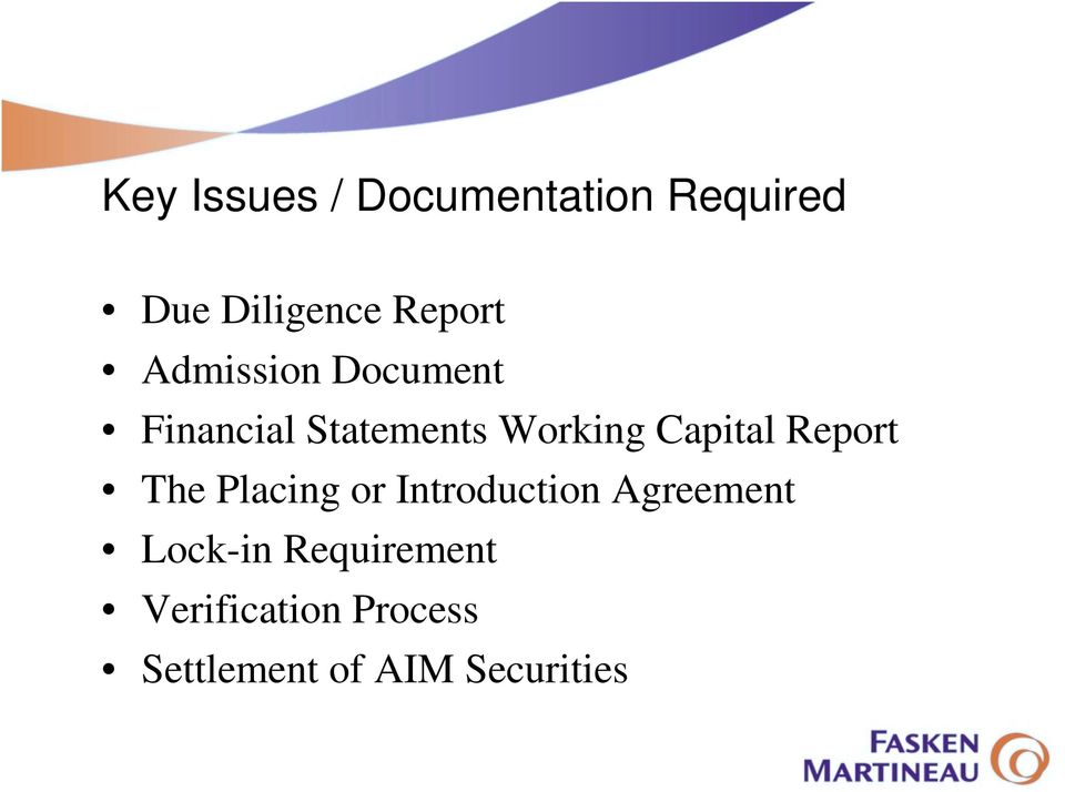 Report The Placing or Introduction Agreement Lock-in