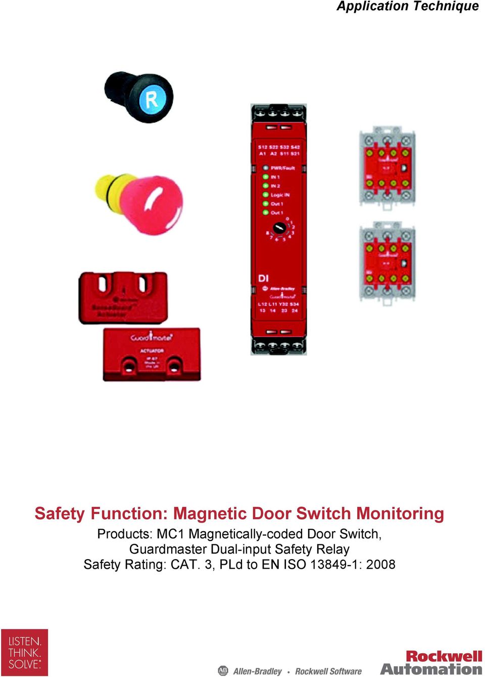 Magnetically-coded Door Switch, Guardmaster
