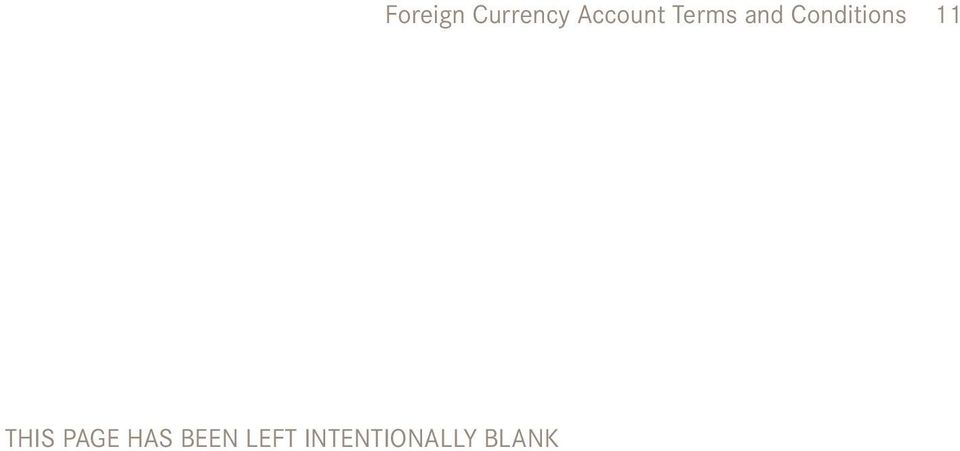 BLANK Foreign Currency