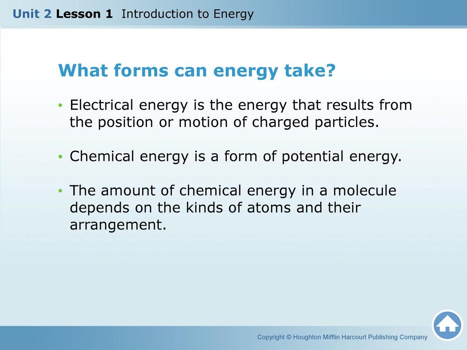 motion of charged particles.