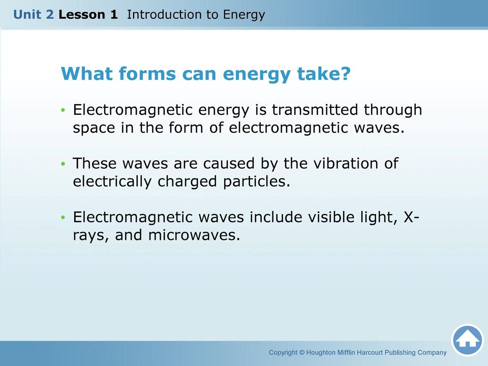 of electromagnetic waves.