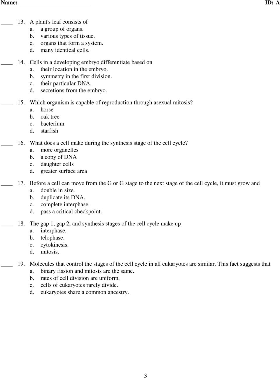 ap biology mitosis and meiosis test pdf With Regard To Meiosis Worksheet Vocabulary Answers