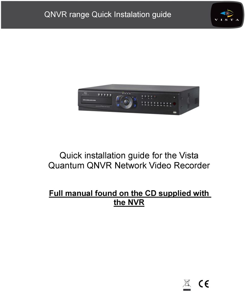 Quantum QNVR Network Video Recorder