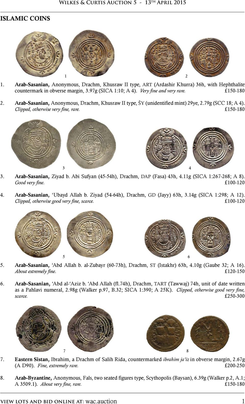 Coins rare arabic Identifying Foreign