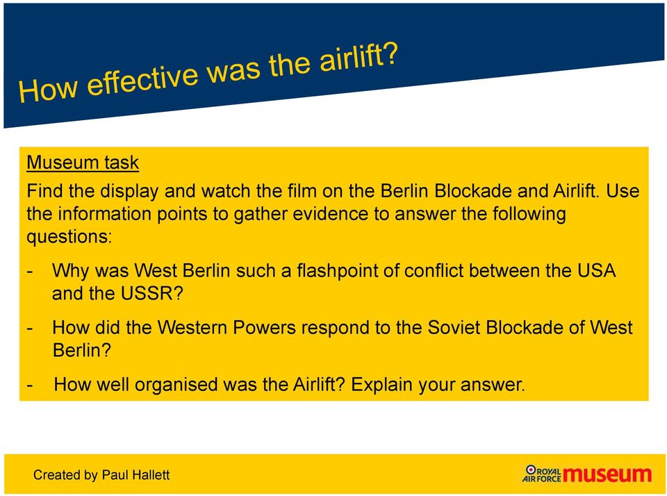 Berlin such a flashpoint of conflict between the USA and the USSR?