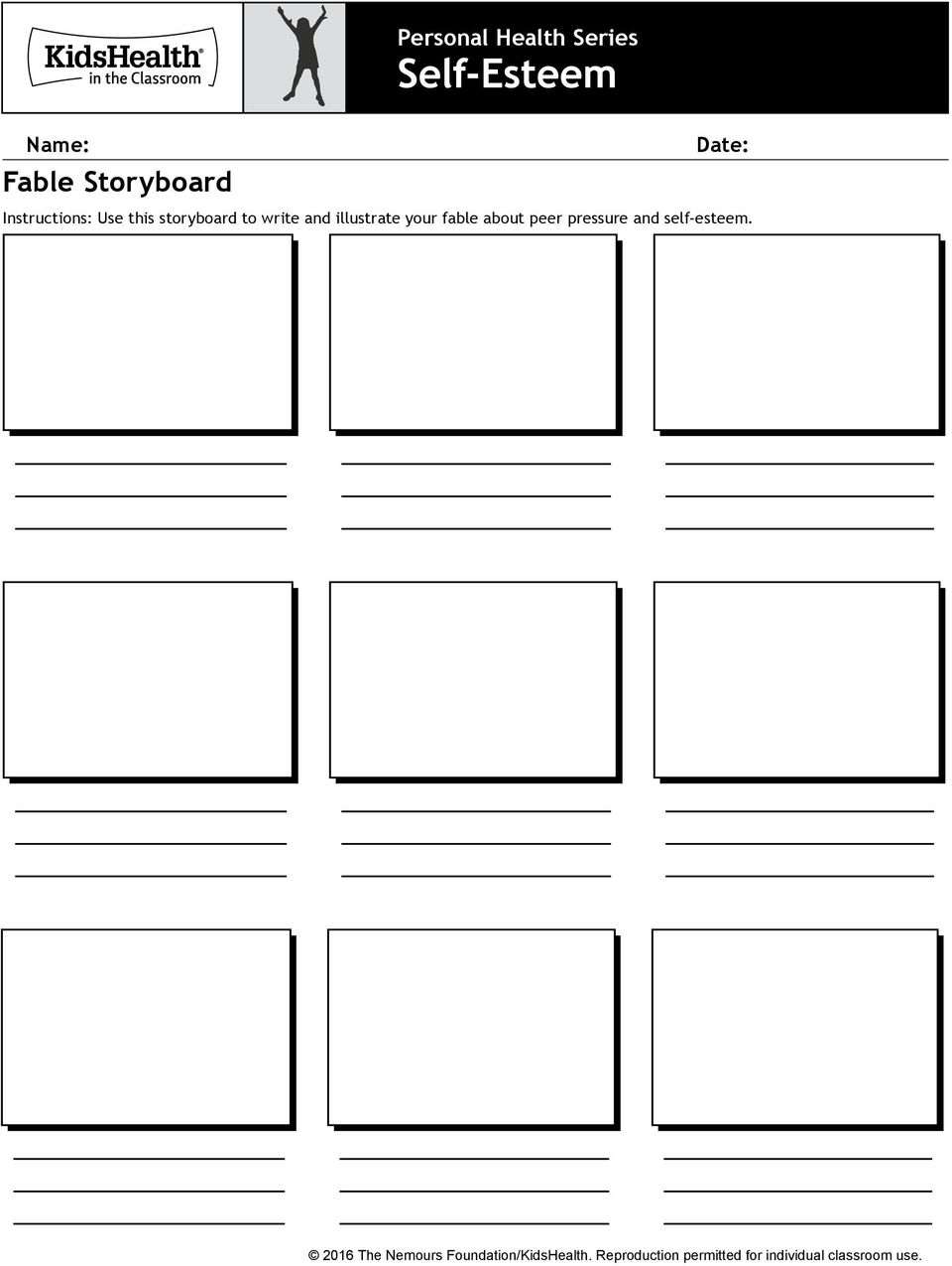 storyboard to write and illustrate your