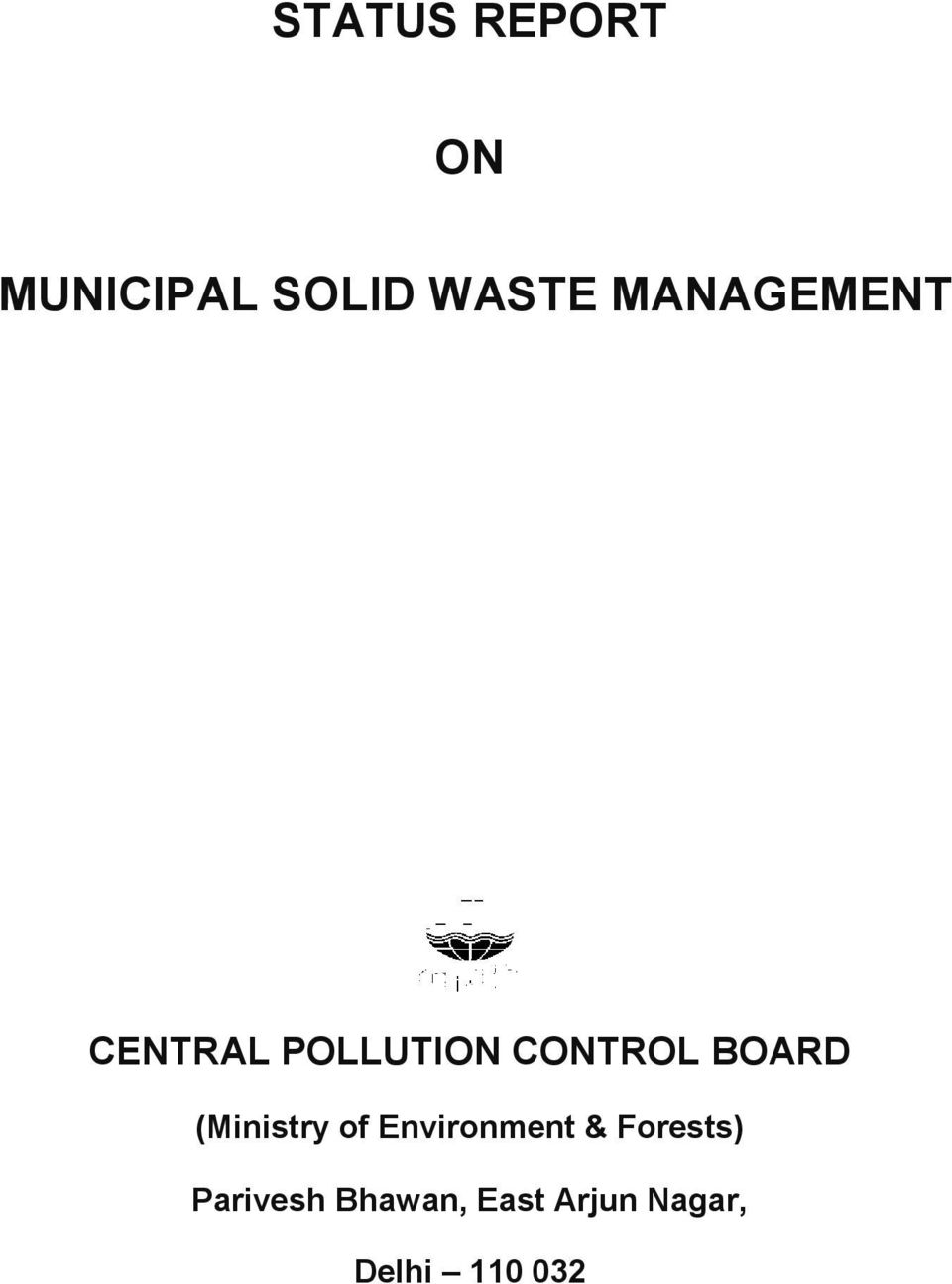 BOARD (Ministry of Environment & Forests)