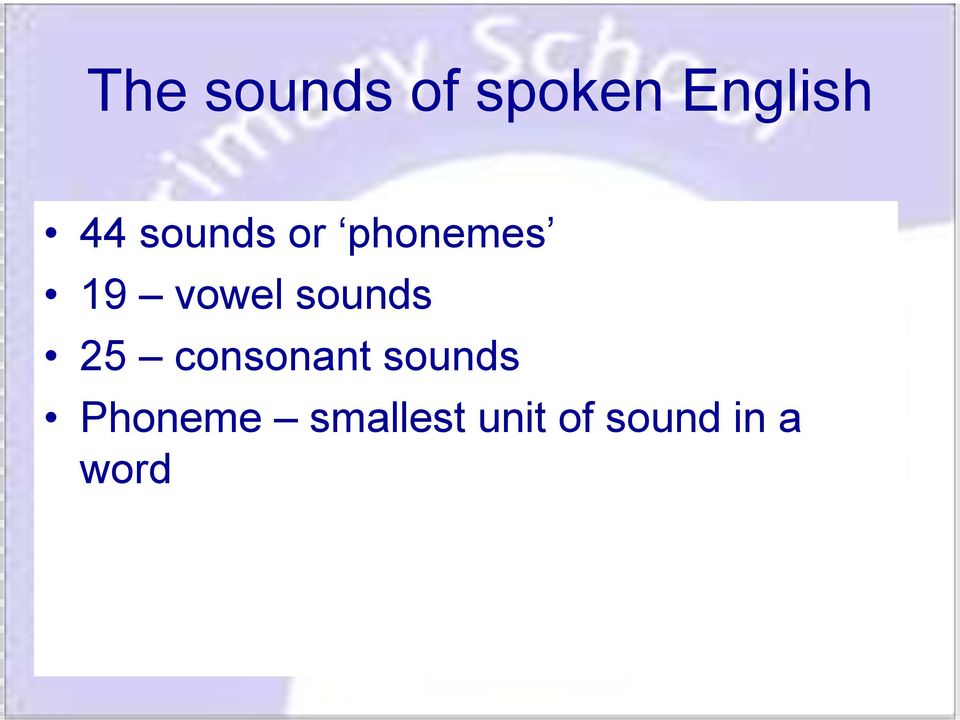 sounds 25 consonant sounds