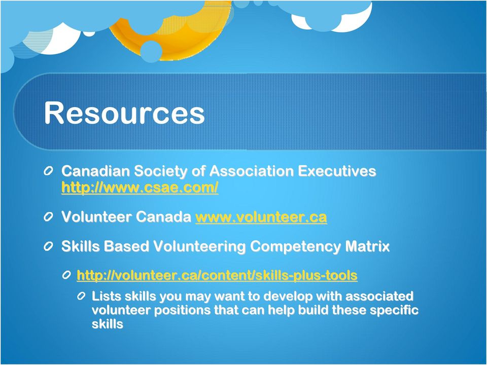 ca Skills Based Volunteering Competency Matrix http://volunteer.