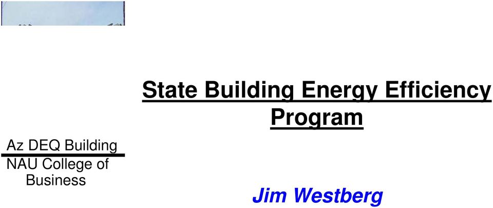 State Building Energy