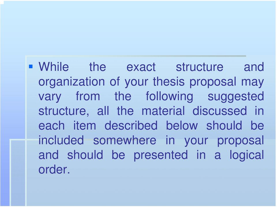 material discussed in each item described below should be