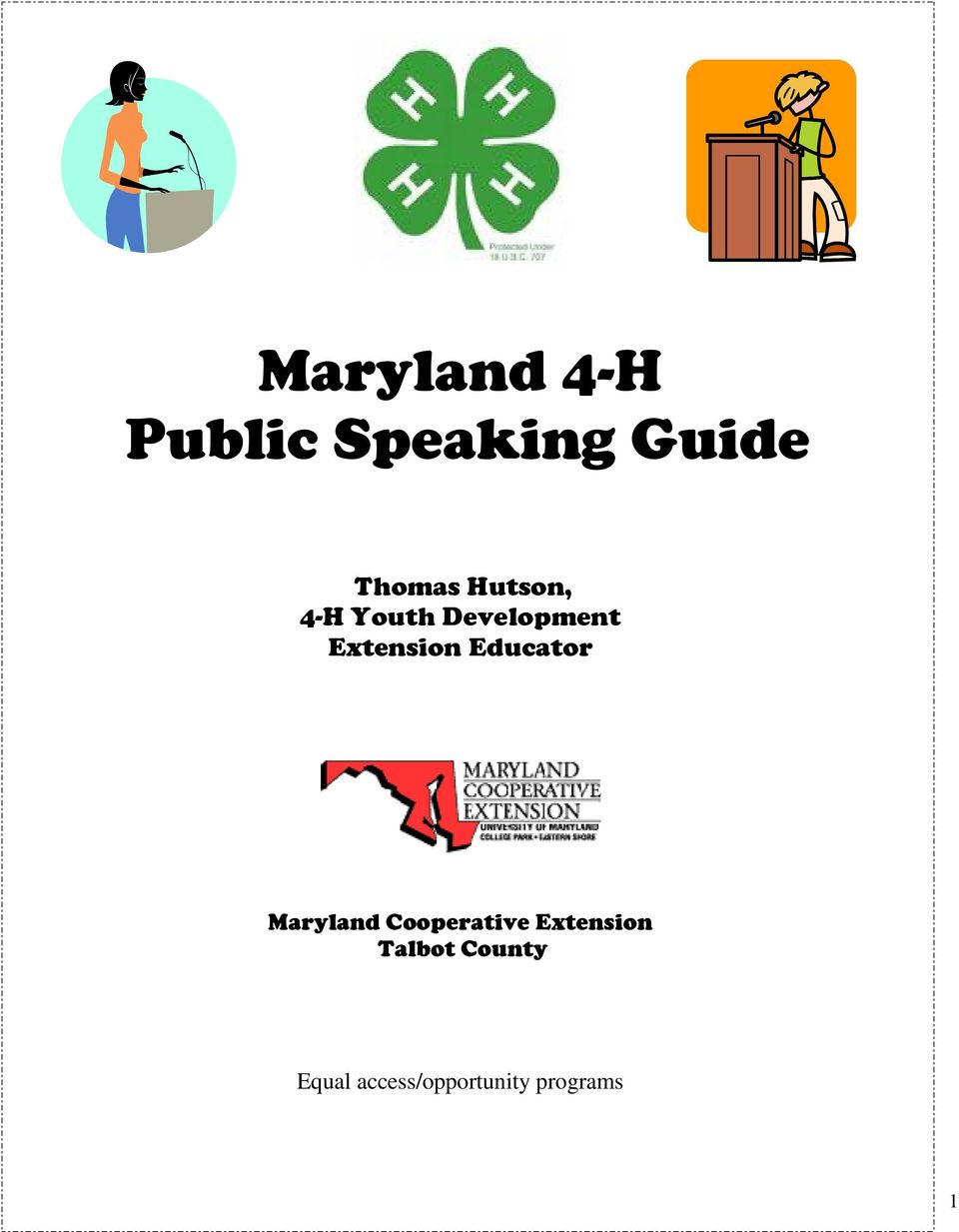 Educator Maryland Cooperative Extension