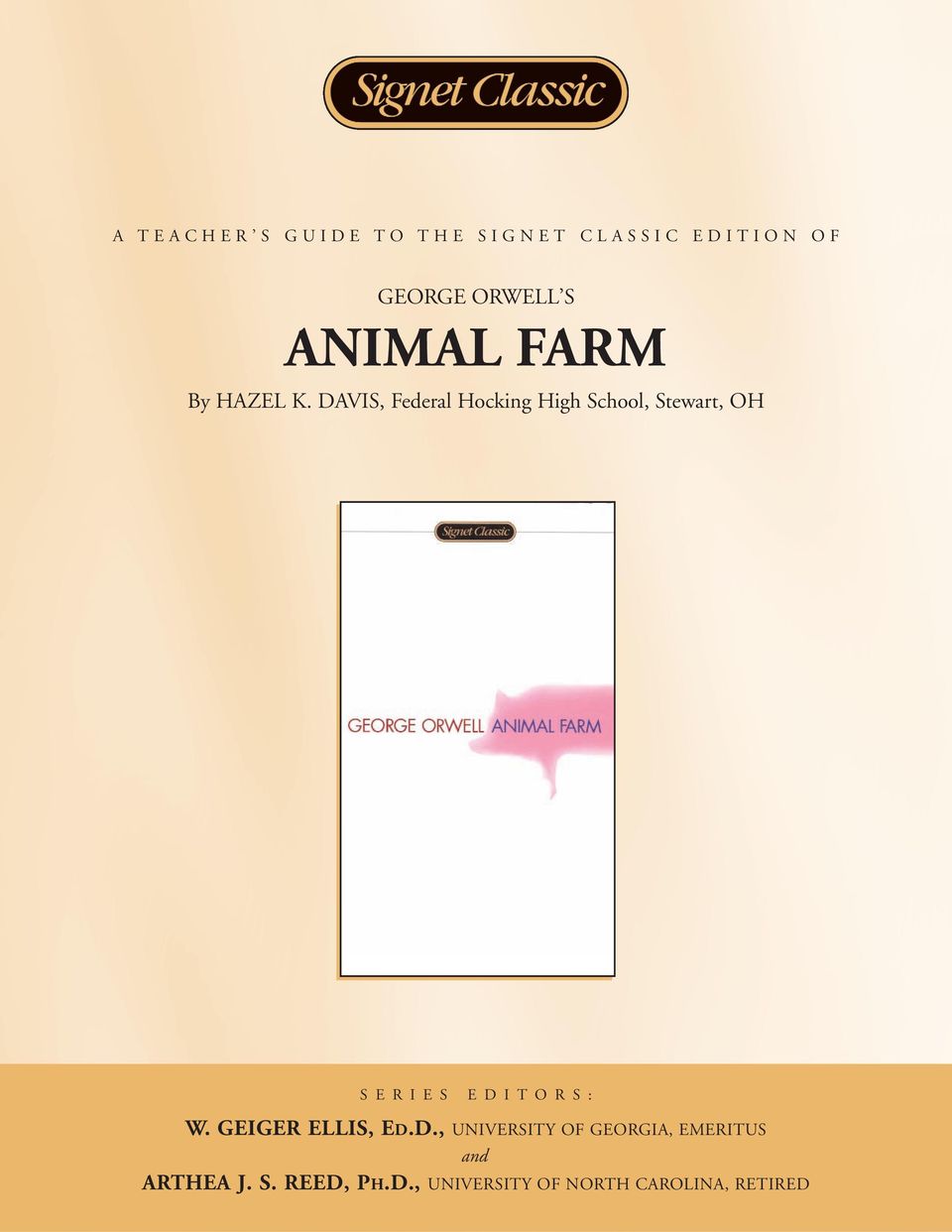 ANIMAL FARM By HAZEL K. DAVIS, Federal Hocking High School, Stewart, OH -  PDF Free Download