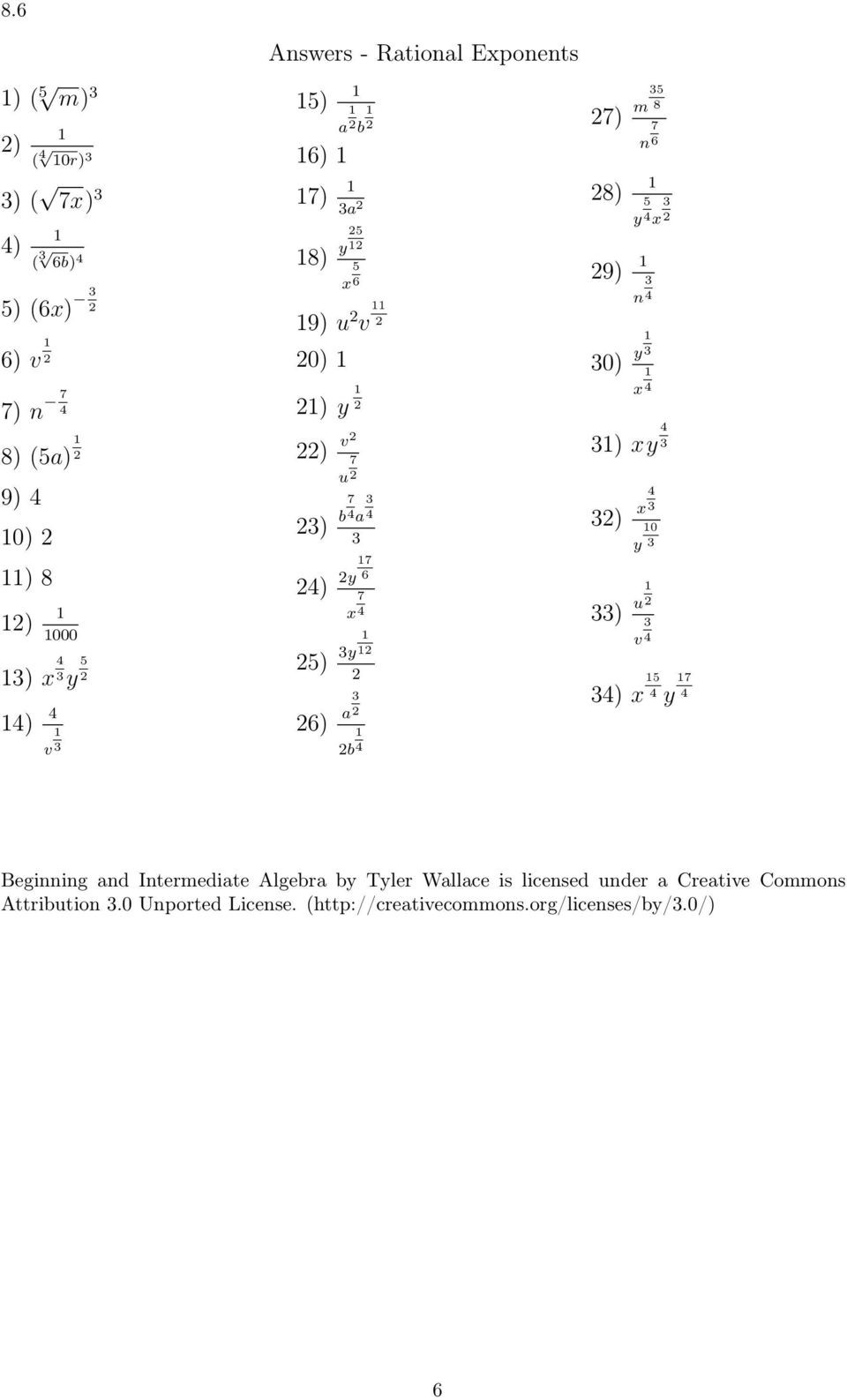 Radicals - Rational Exponents - PDF Free Download Regarding Radical And Rational Exponents Worksheet