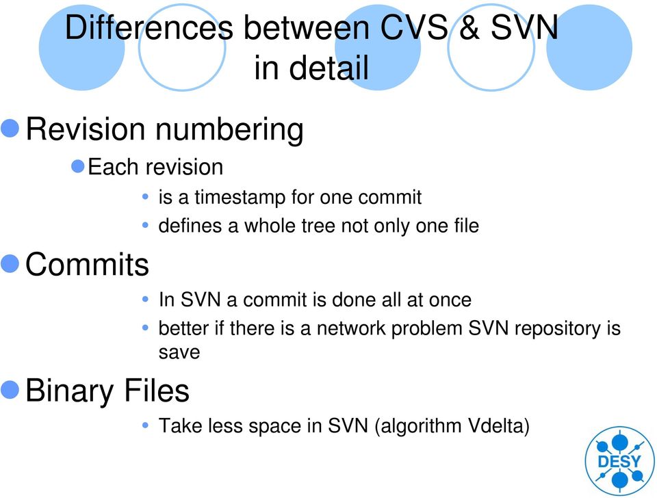 not only one file In SVN a commit is done all at once better if there is a