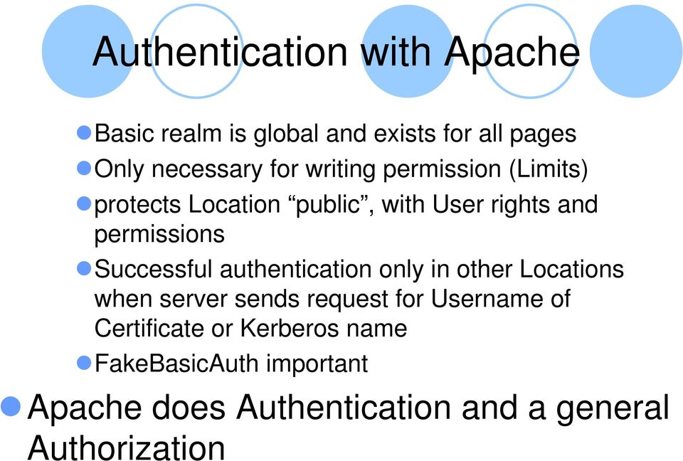 Successful authentication only in other Locations when server sends request for Username of
