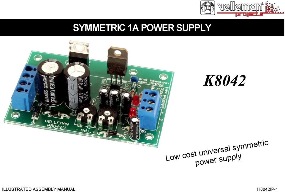 symmetric power supply