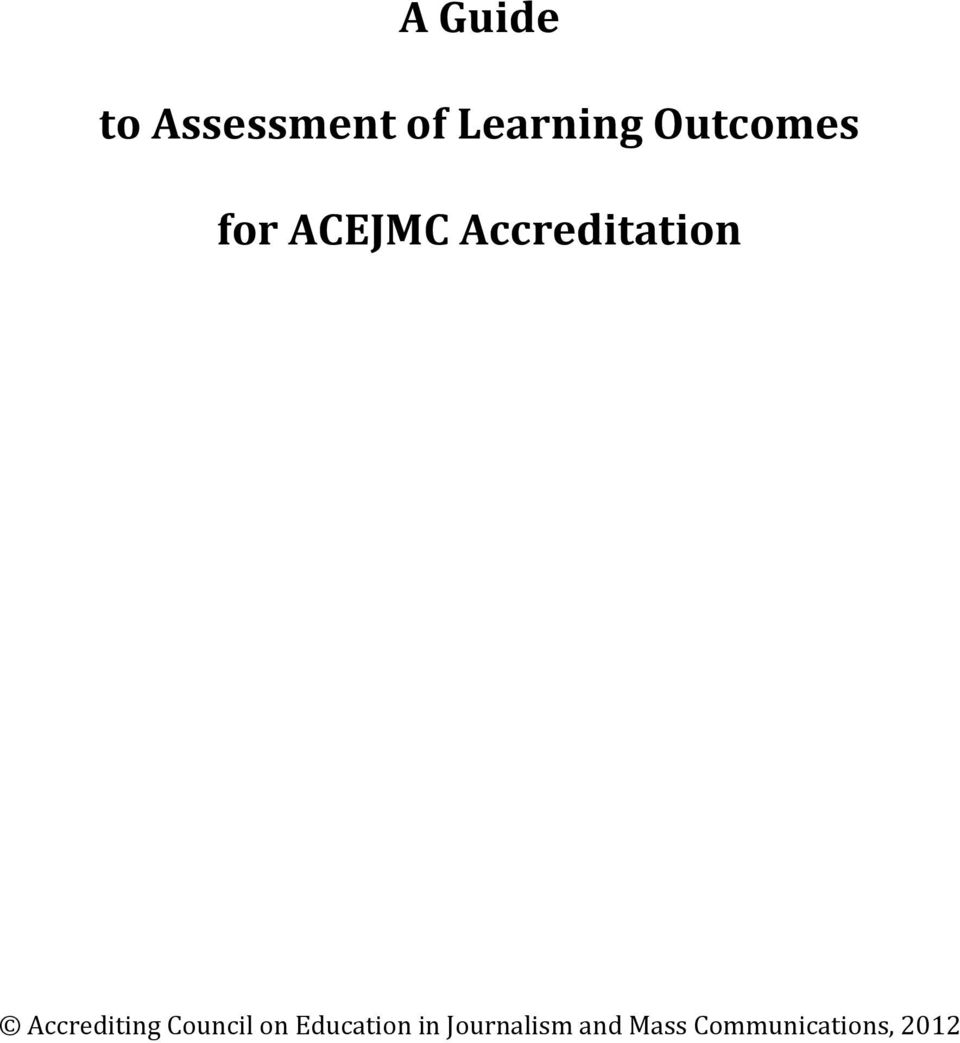 Accrediting Council on Education in