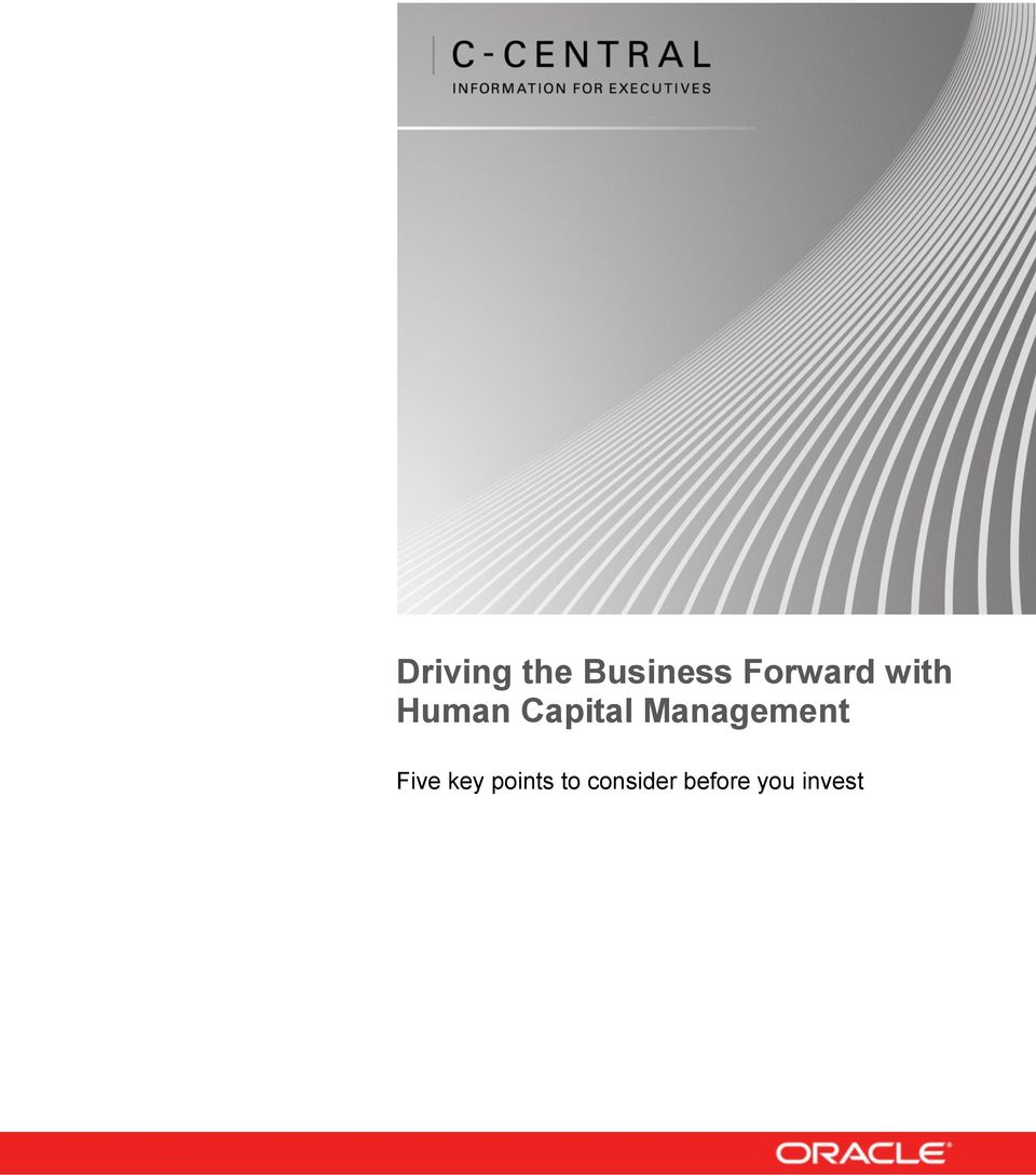 Capital Management Five