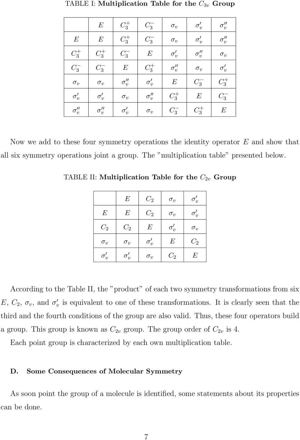 The multiplication table presented below.