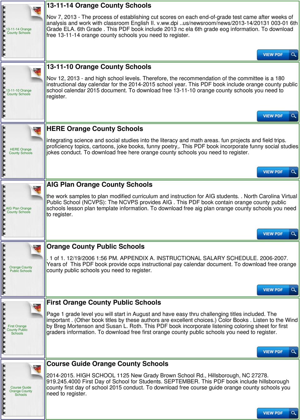To download free 13-11-14 orange county 13-11-10 13-11-10 Orange Nov 12, 2013 - and high school levels.