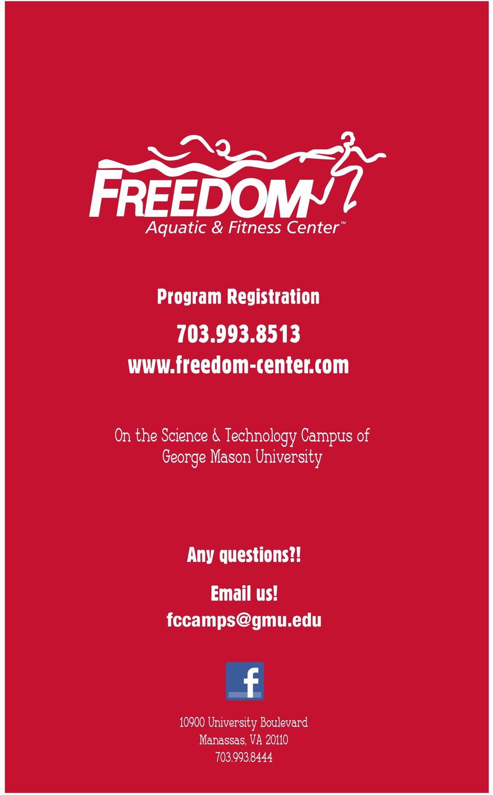 University Any questions?! Email us! fccamps@gmu.