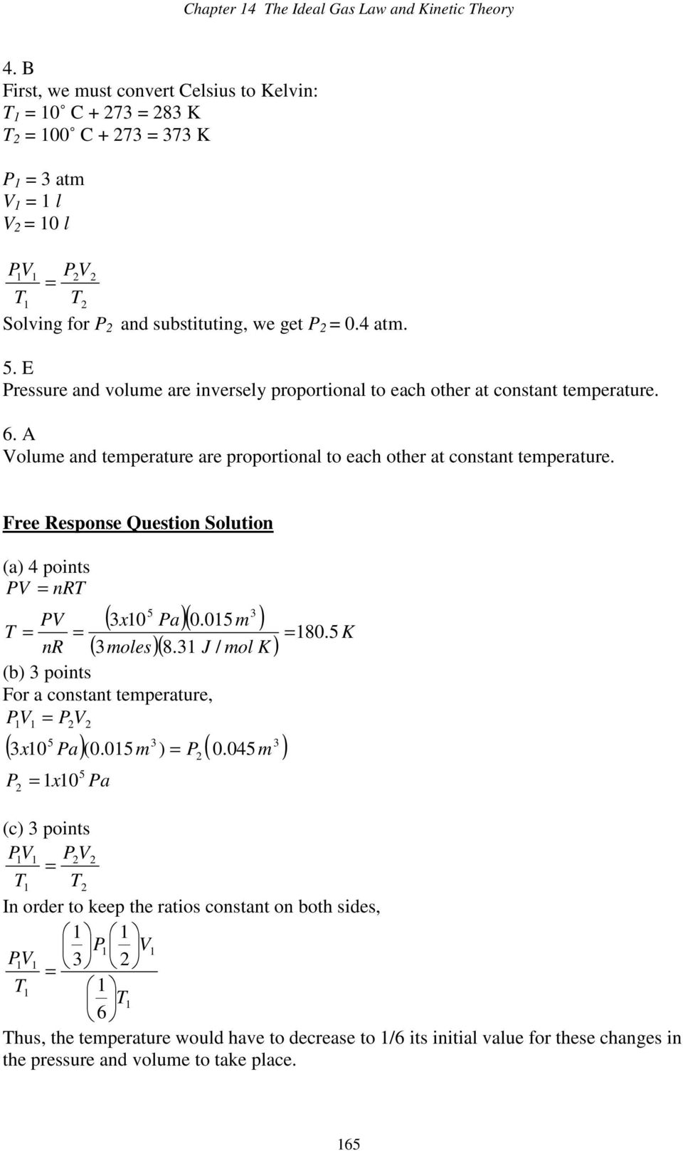 THE IDEAL GAS LAW AND KINETIC THEORY - PDF Free Download With Ideal Gas Laws Worksheet