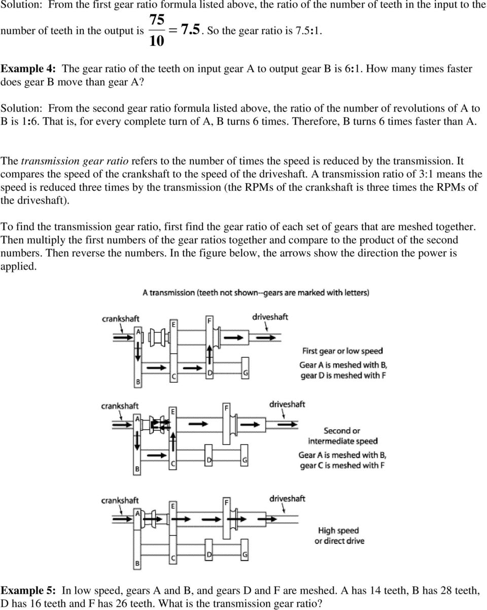 Math 110 Automotive Worksheet 4 Pdf Free Download
