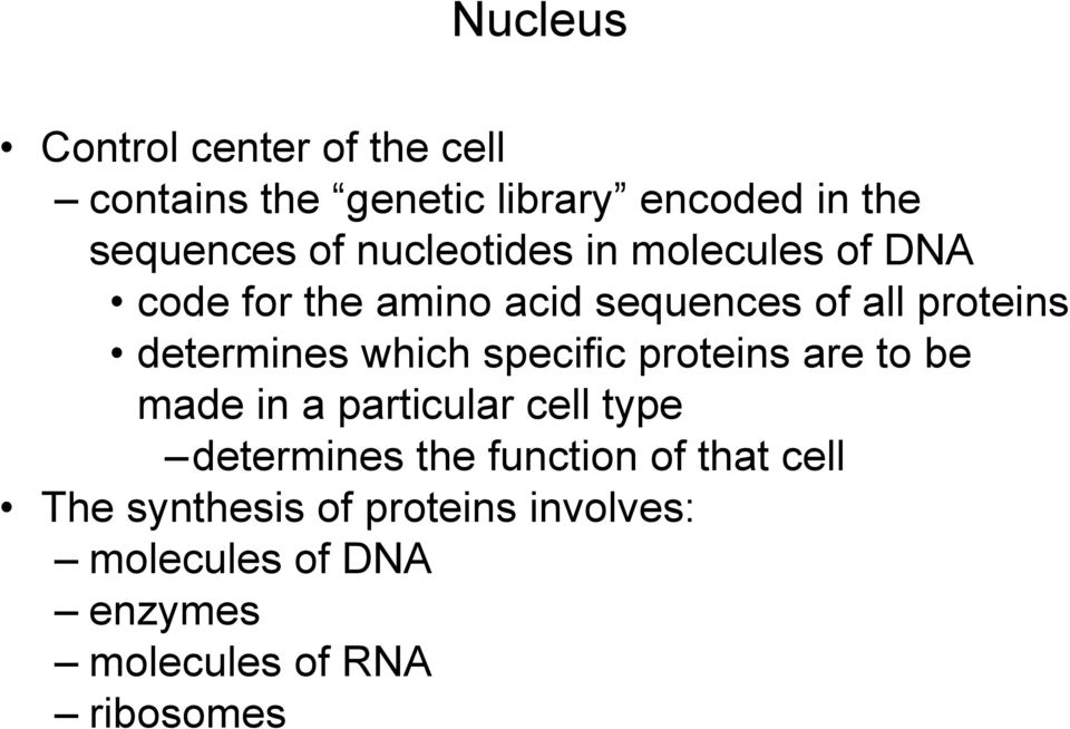 which specific proteins are to be made in a particular cell type determines the function of