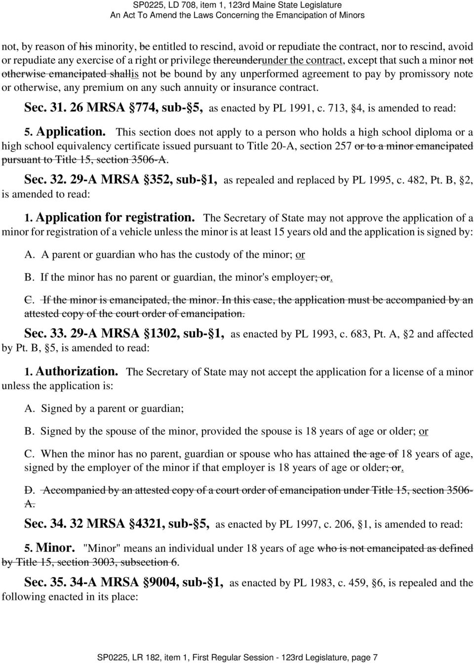 26 MRSA 774, sub- 5, as enacted by PL 1991, c. 713, 4, is 5. Application.