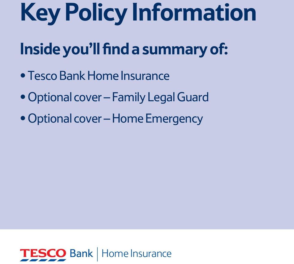 Insurance Optional cover Family