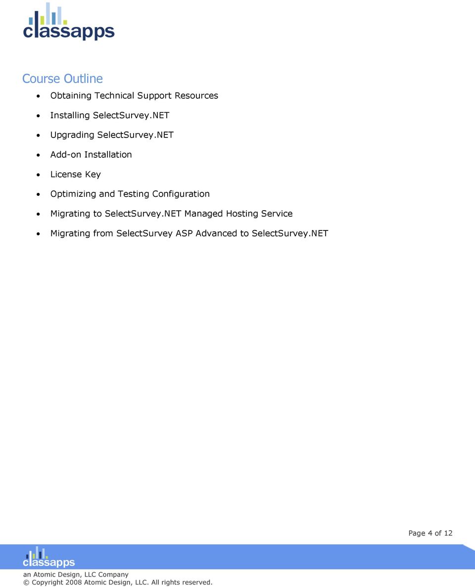 NET Add-on Installation License Key Optimizing and Testing Configuration