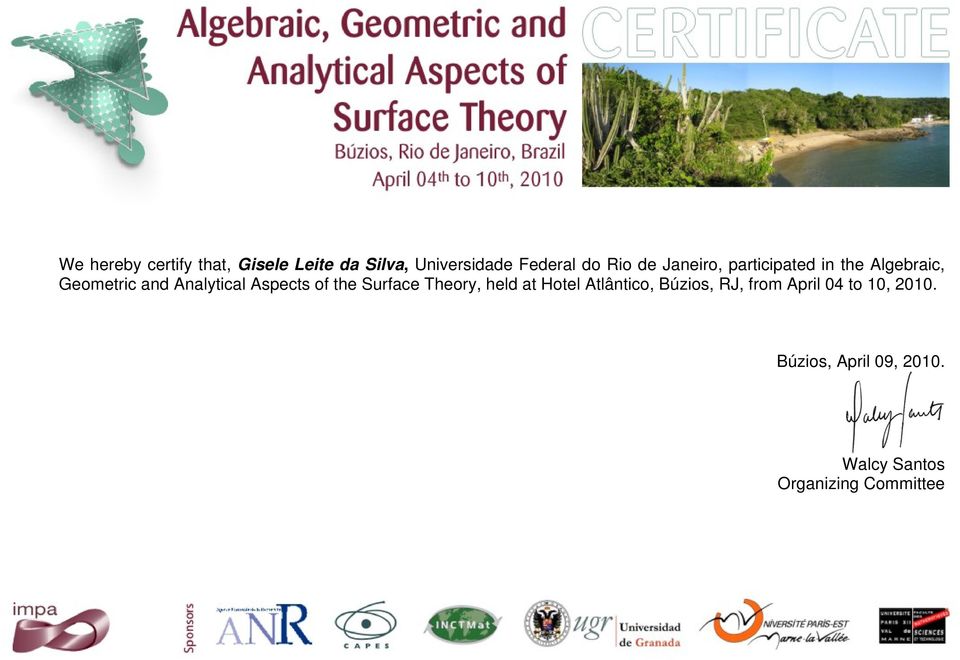 Geometric and Analytical Aspects of the Surface Theory,