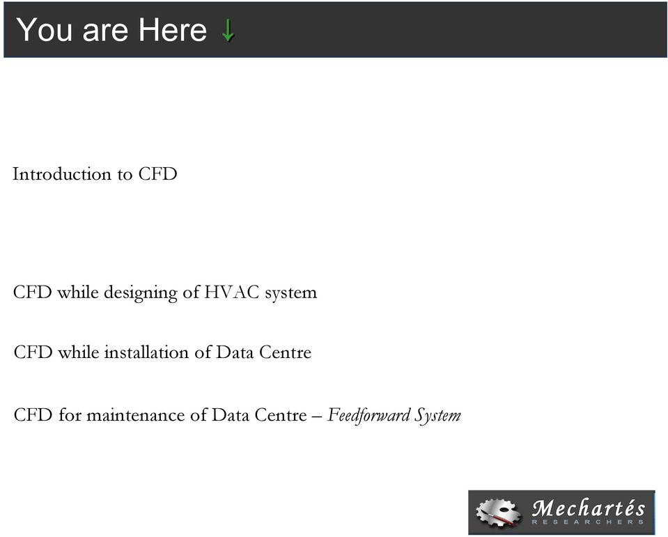 HVAC system CFD while installation of Data Centre