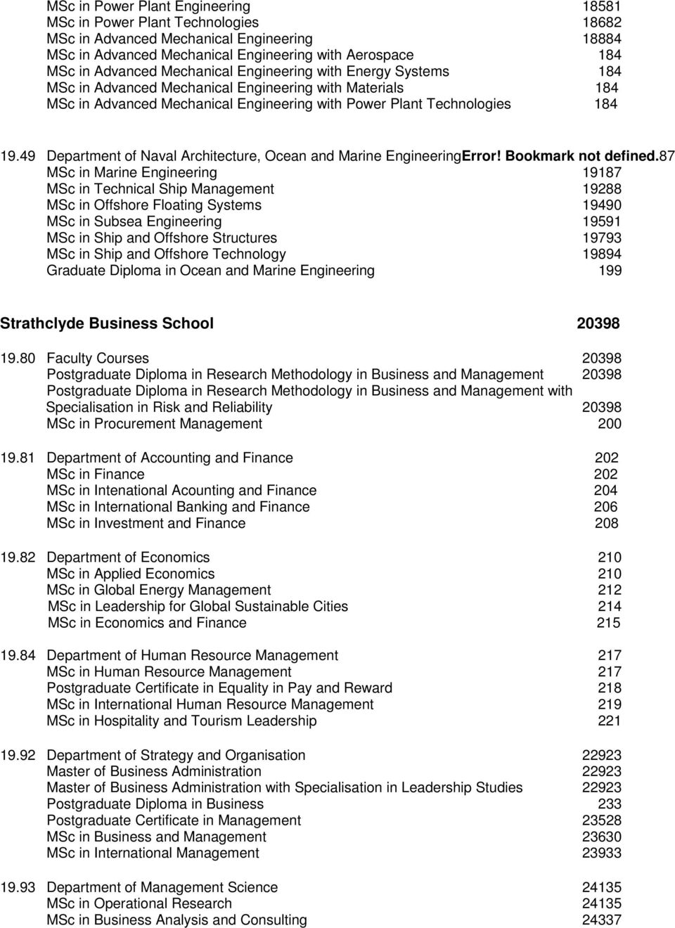 49 Department of Naval Architecture, Ocean and Marine EngineeringError! Bookmark not defined.