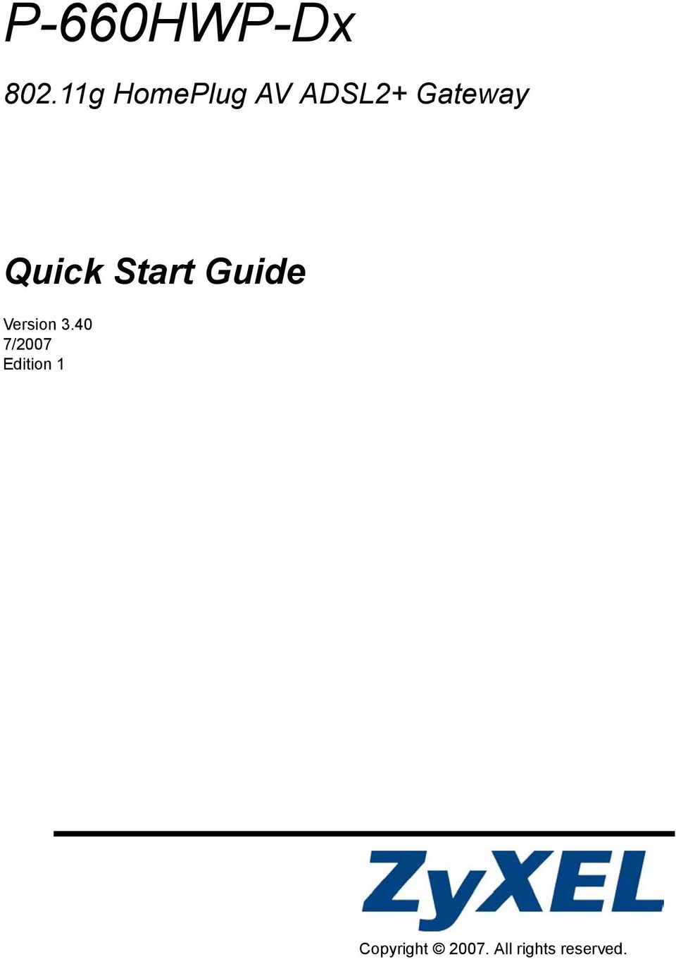 Quick Start Guide Version 3.