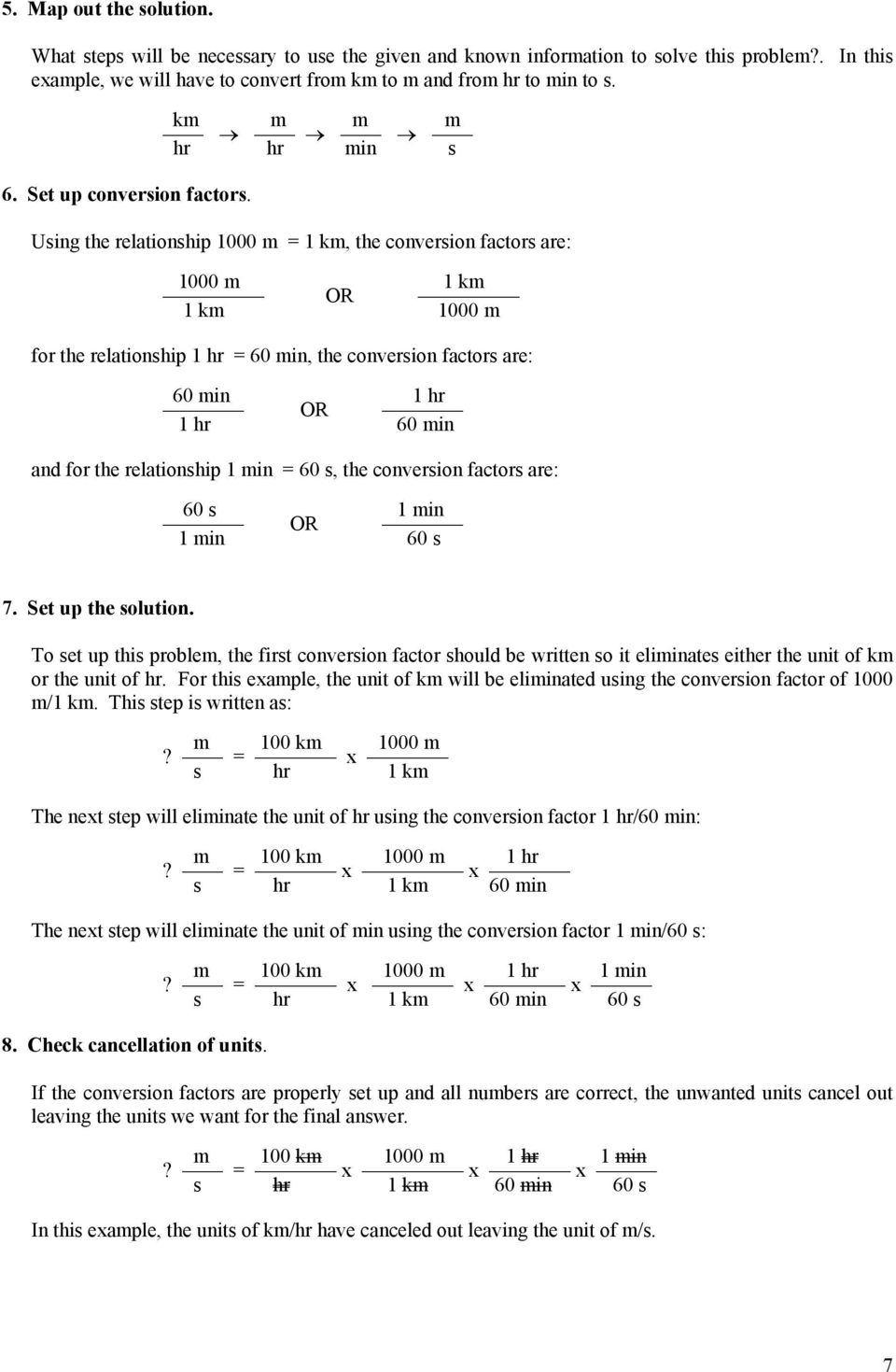 PROBLEM SOLVING BY DIMENSIONAL ANALYSIS - PDF Free Download Regarding Dimensional Analysis Worksheet Chemistry